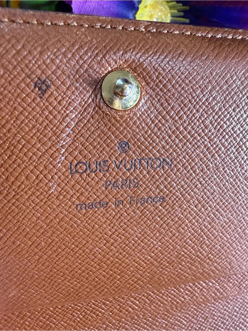 Louis Vuitton Brown Monogram Canvas Compact wallet